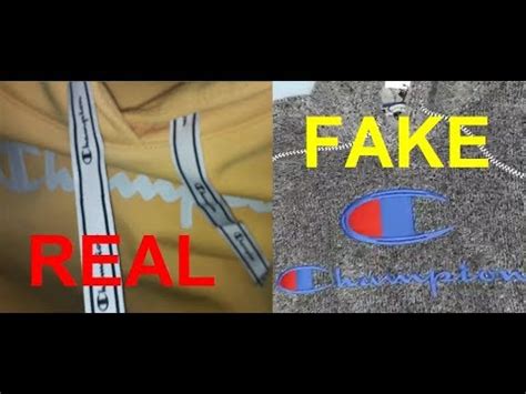 where to get fake champion clothing|real vs fake champion hoodie.